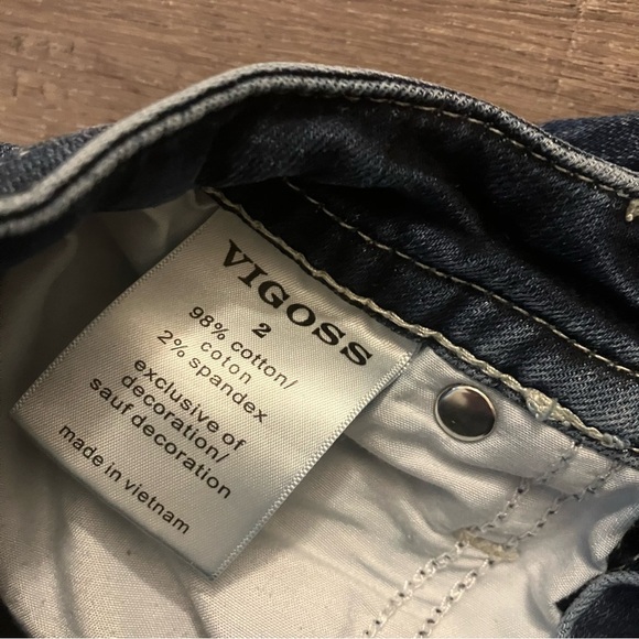 Vigoss Straight Blue Jean 2 EUC - Picture 6 of 11
